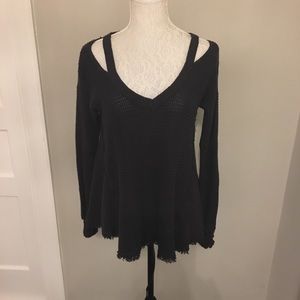 FREE PEOPLE V Neck Sweater